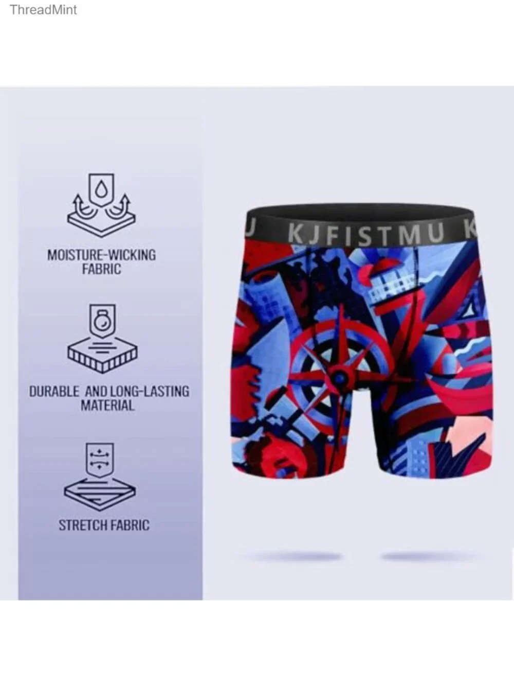 12 Pack Mens Boxer Briefs Moisture Wicking Breathable Underwear Stretch